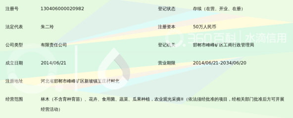 峰峰矿区承康农业开发 林木育种和育苗的绿色探索
